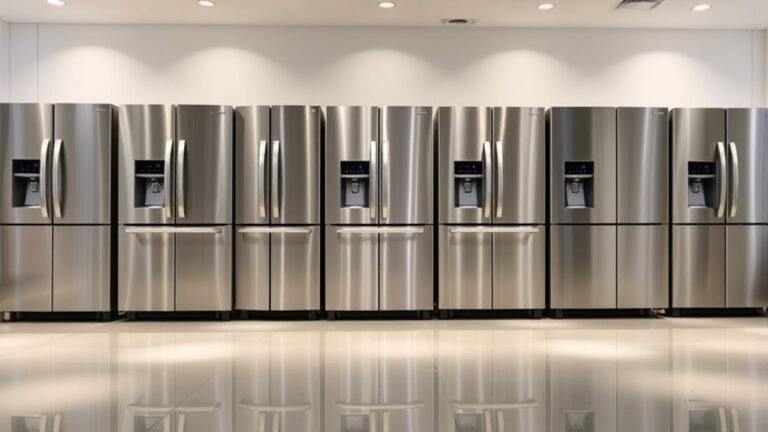 top french refrigerator models