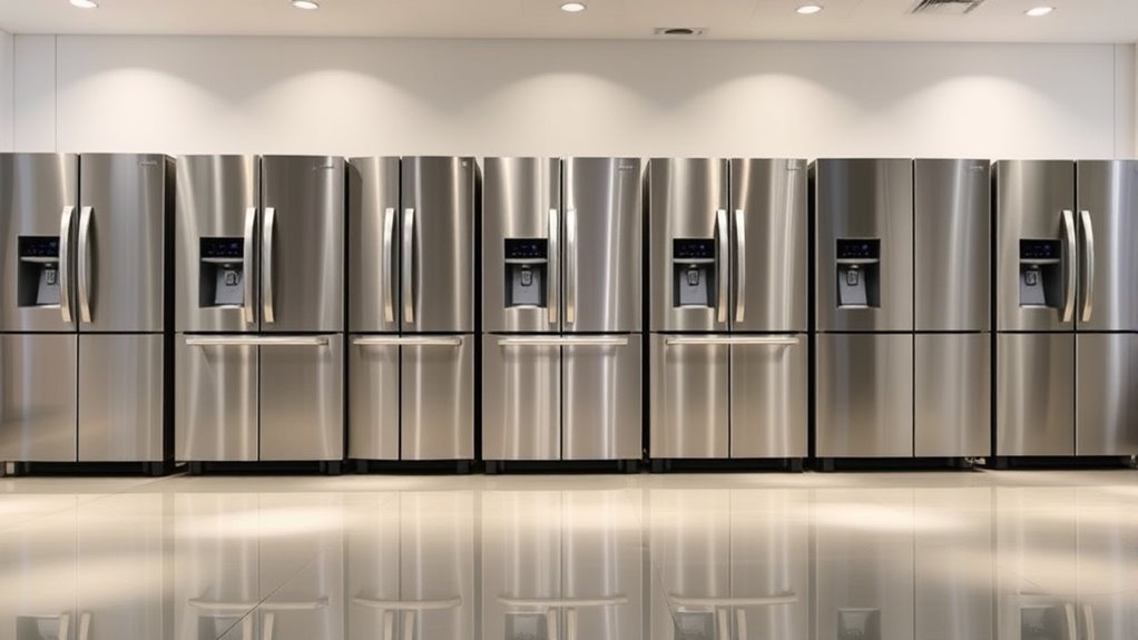 top french refrigerator models