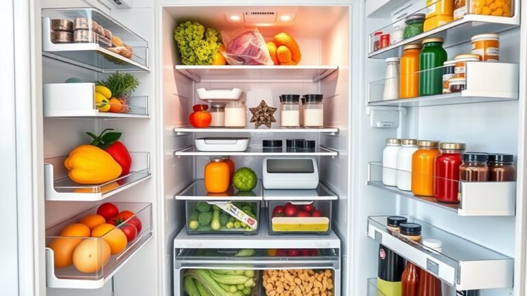 top fridge organizer accessories