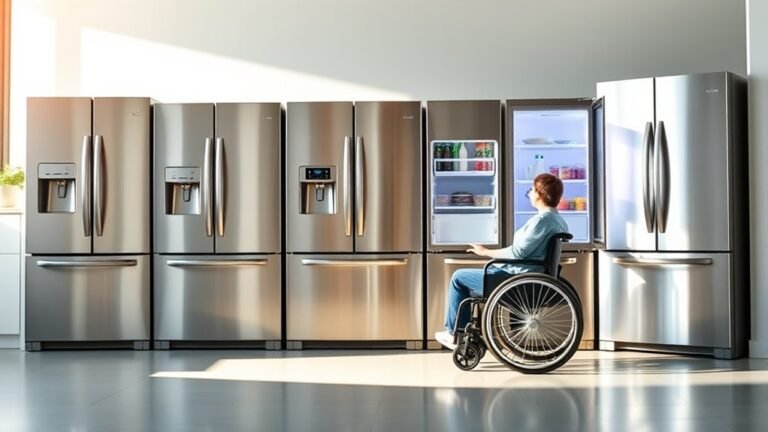 top fridges for disabled