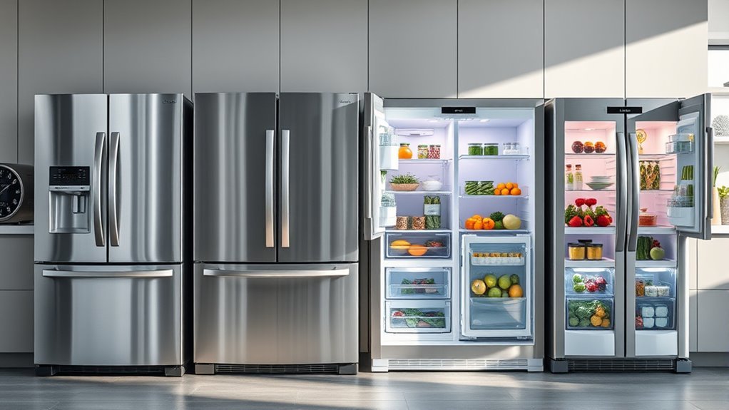 top fridges for family of four