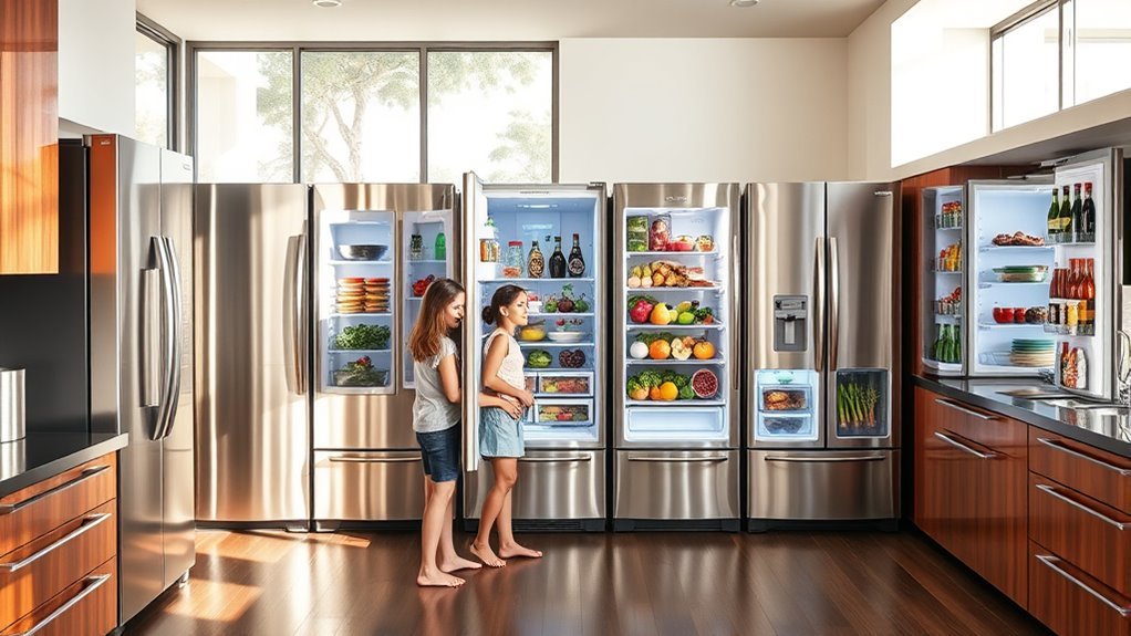 top fridges for large families