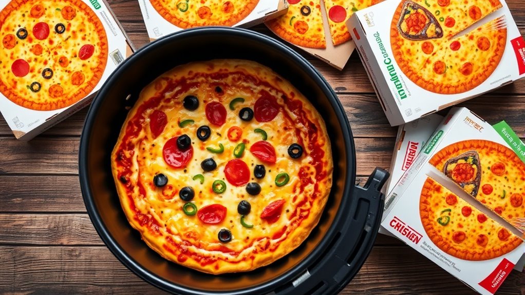 top frozen air fryer pizzas