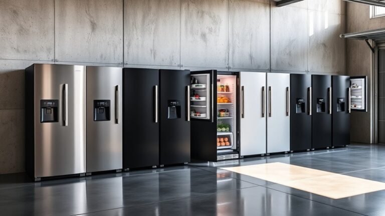 top garage freezerless refrigerators