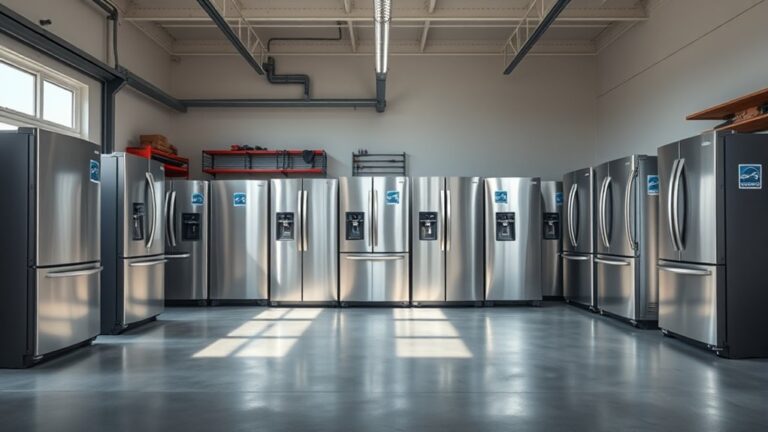 top garage ready energy star refrigerators