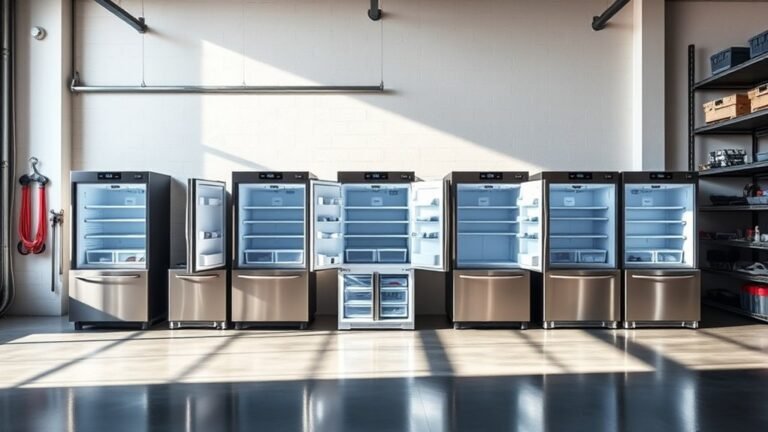 top garage refrigerator combos
