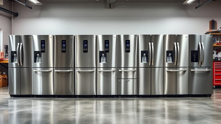 top garage refrigerator models