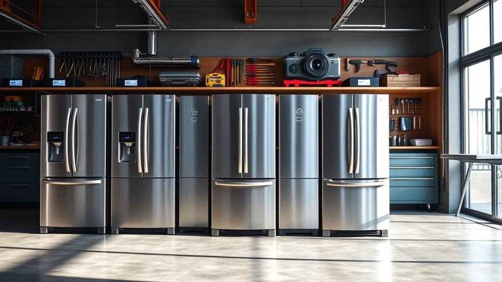 top garage refrigerator reviews