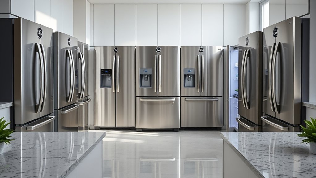 top ge counter depth fridges