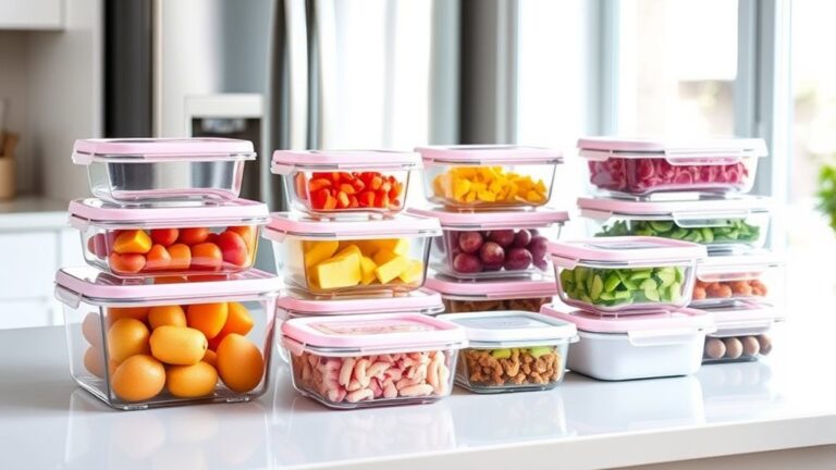 top glass food storage options