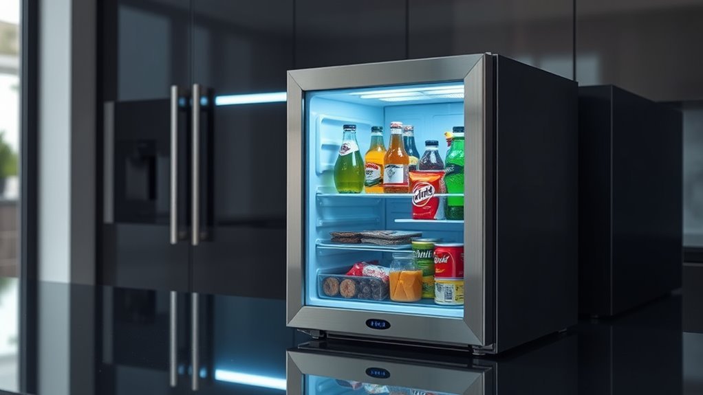 top glass mini fridge picks