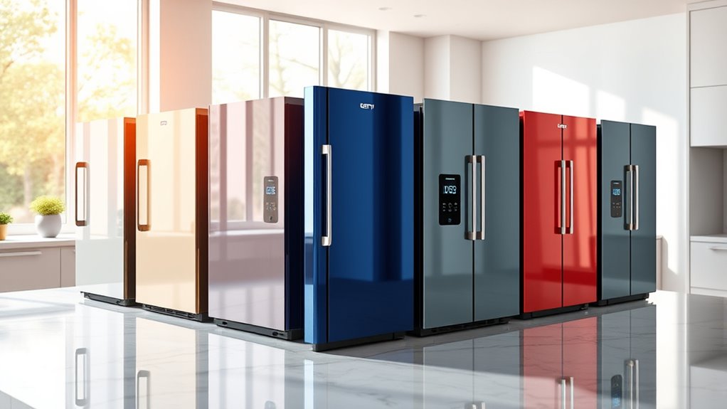 top glass refrigerators prices
