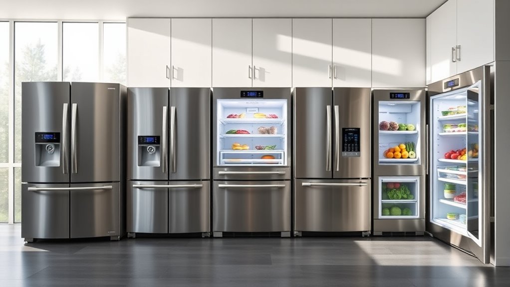 top high capacity refrigerators