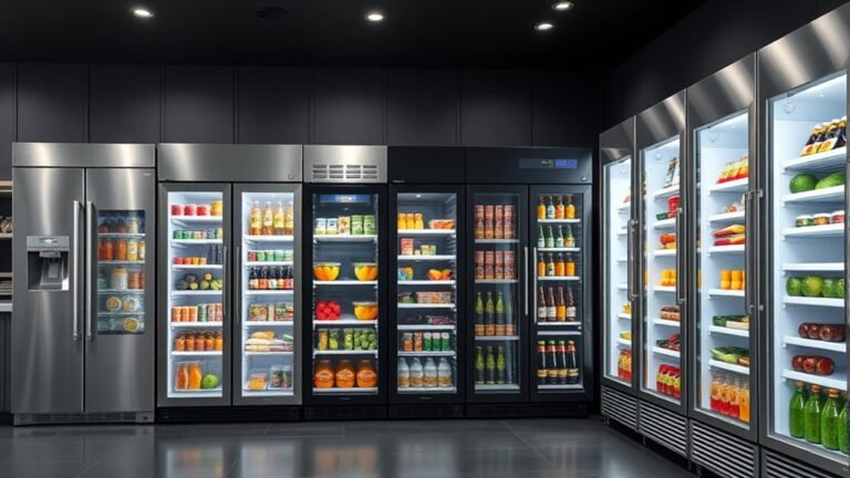 top home commercial fridge options