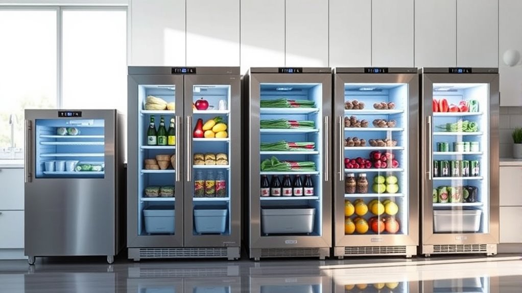top home commercial refrigerators