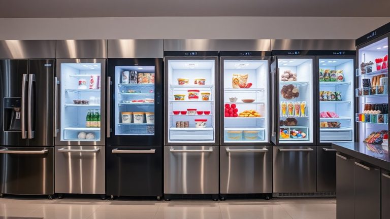 top ice cream refrigerators