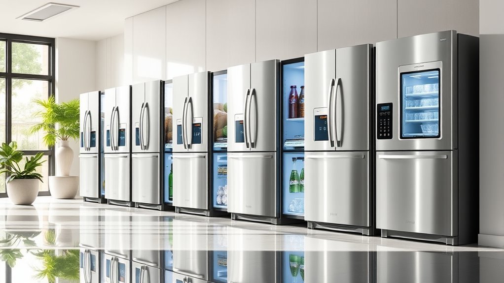 top ice maker refrigerators