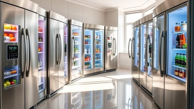 top large capacity ice maker refrigerators