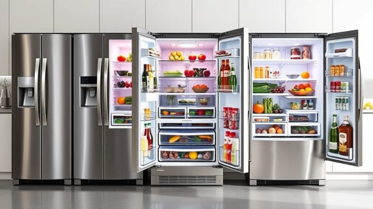 top large capacity refrigerators