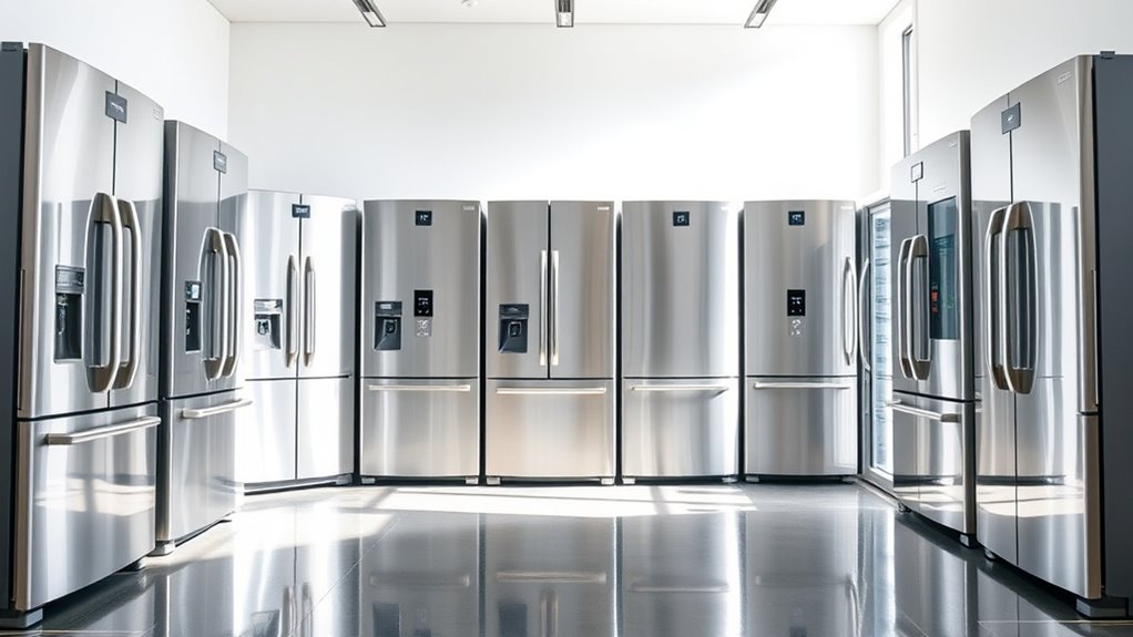 top large display refrigerators
