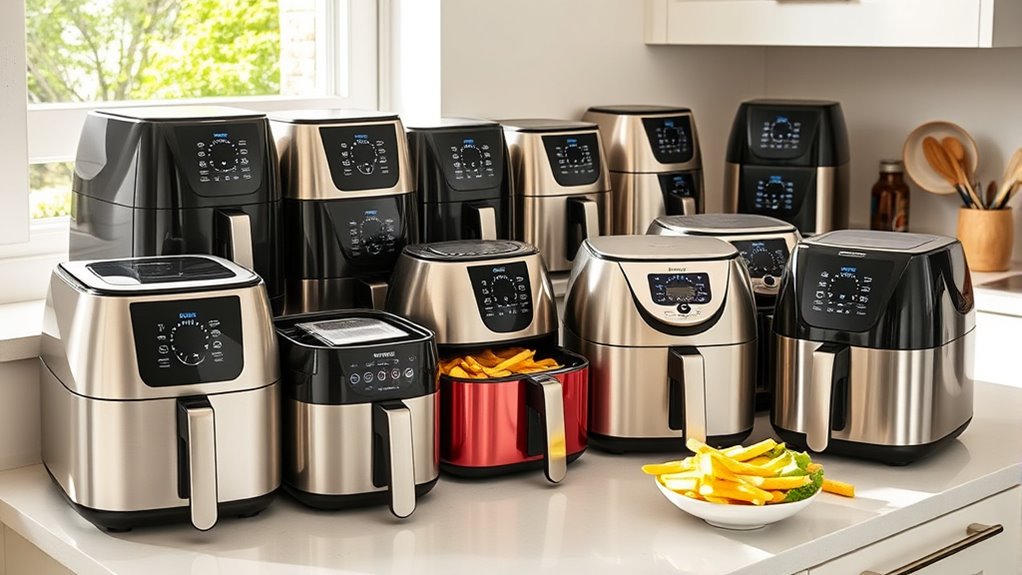 top large family air fryers
