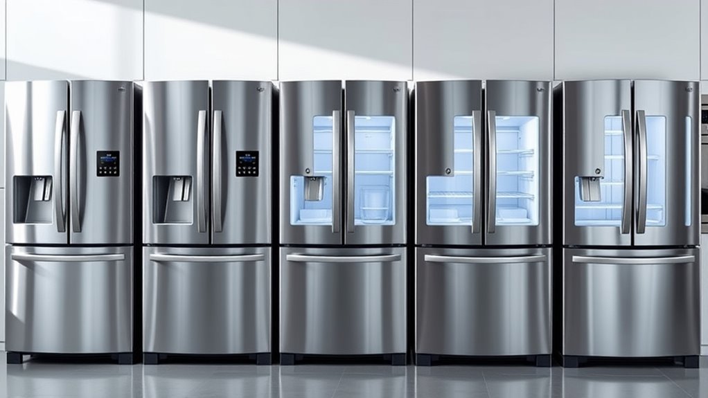top lg double door refrigerators