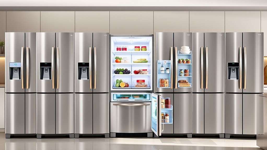 top lg french door refrigerators