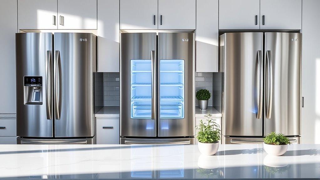 top lg french door refrigerators