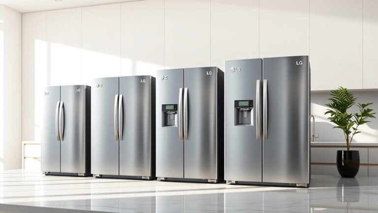 top lg single door fridges