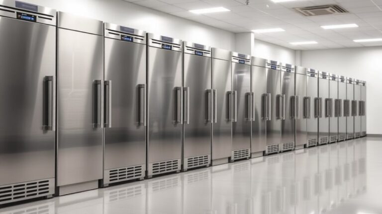 top lockable commercial refrigerators