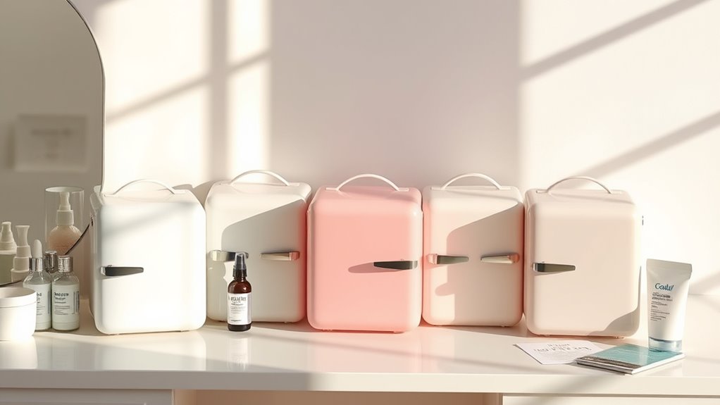 top mini beauty refrigerators