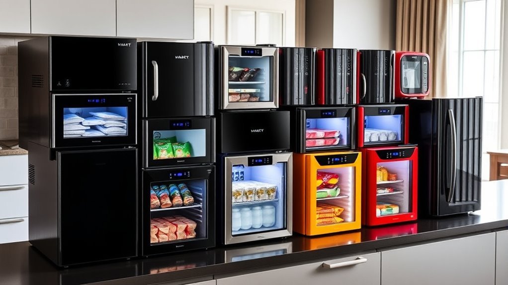top mini fridge freezers