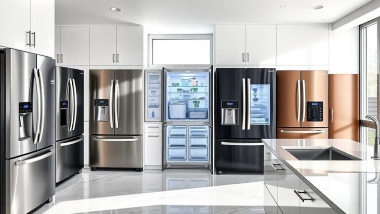 top modern kitchen refrigerators