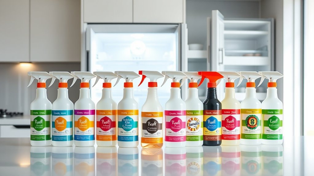 top mold killing refrigerator sprays
