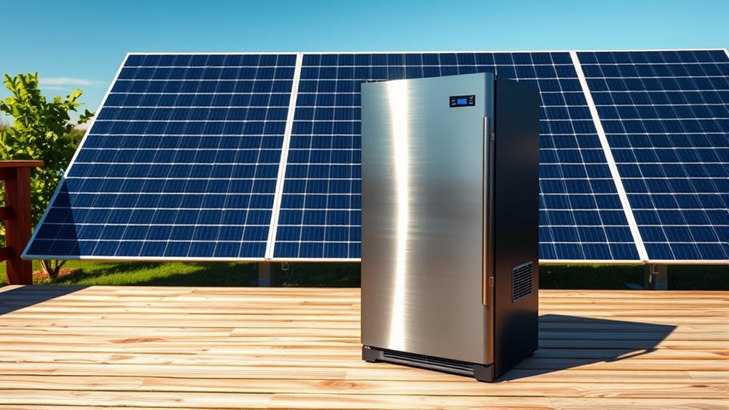 top off grid solar refrigerators