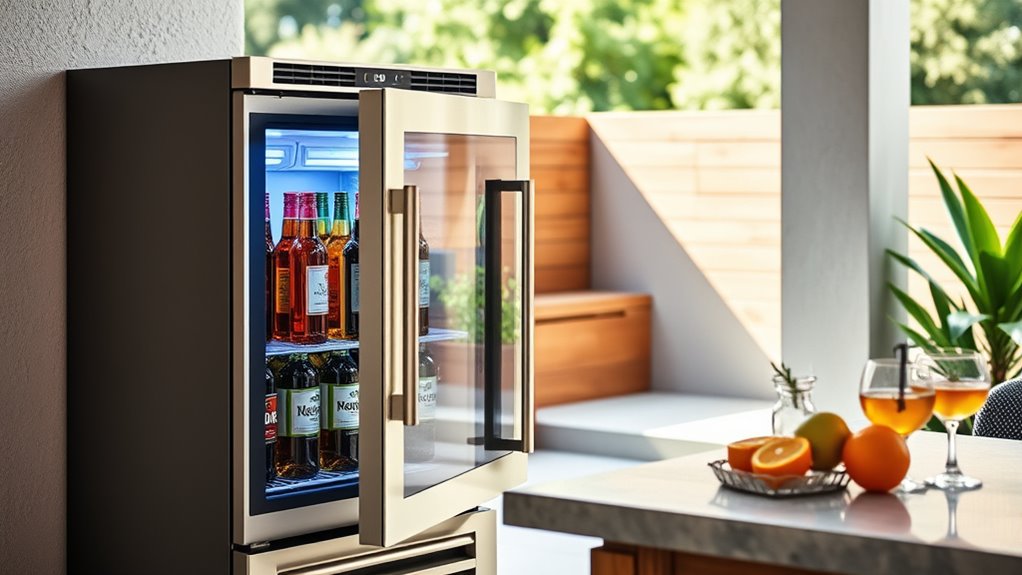 top outdoor bar refrigerators
