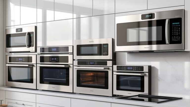 top over range convection microwaves