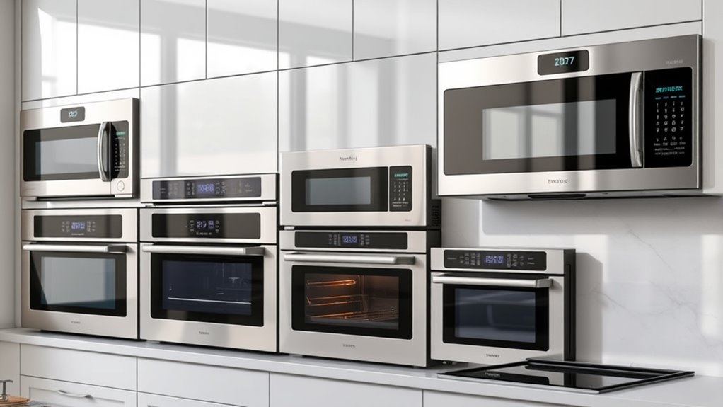 top over range convection microwaves
