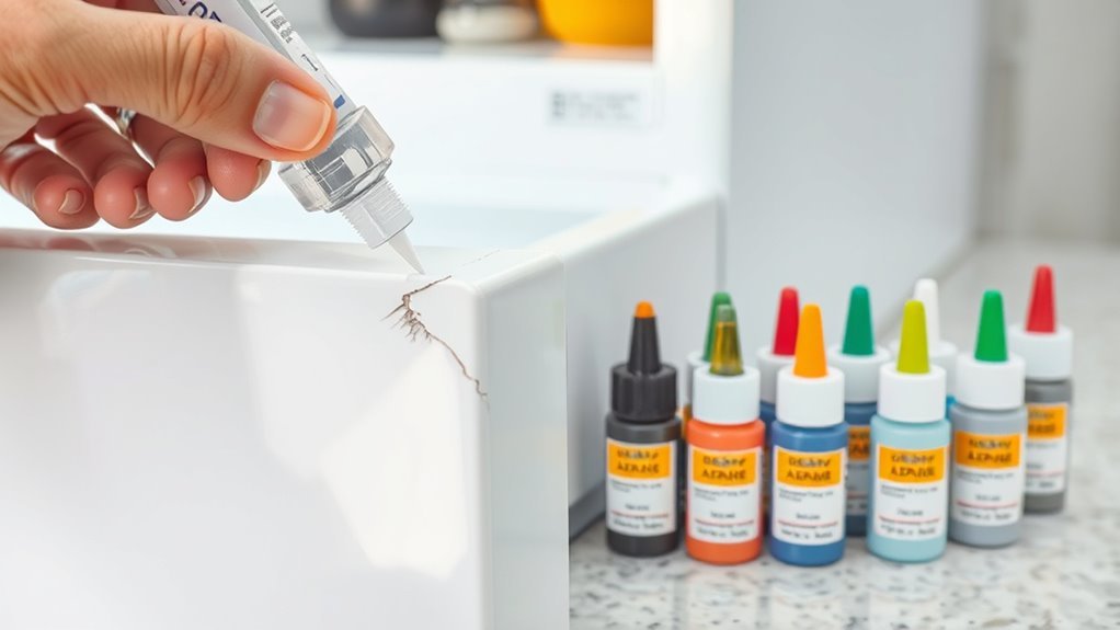 top plastic drawer repair adhesives