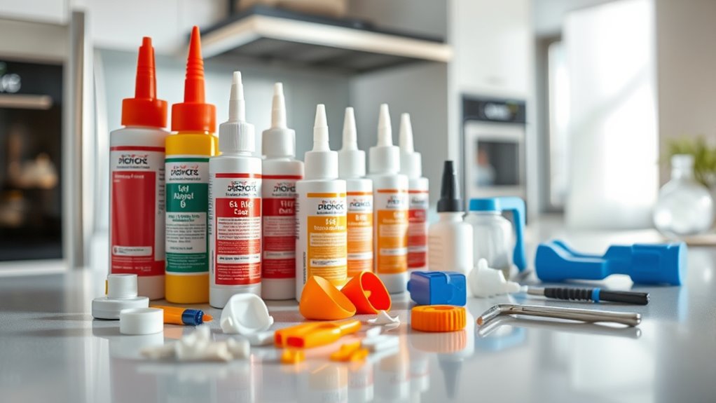 top plastic refrigerator glue