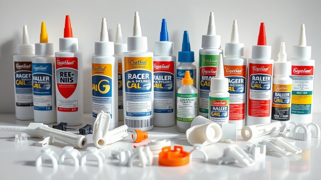 top plastic refrigerator glue options