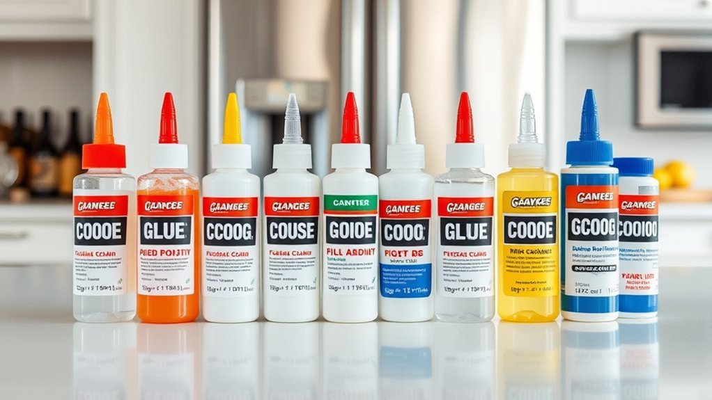top plastic refrigerator glues