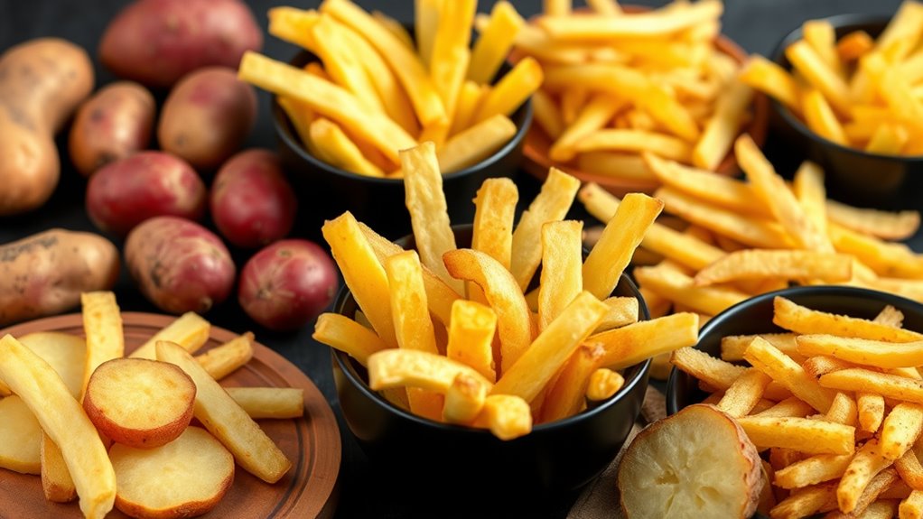 top potato choices for crispy fries