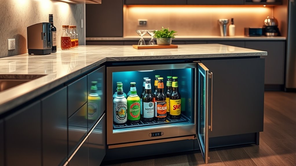 top rated under cab beverage refrigerators