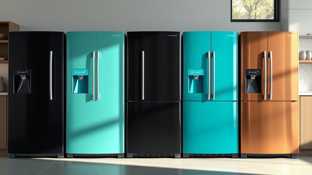 top refrigerator appliance paints