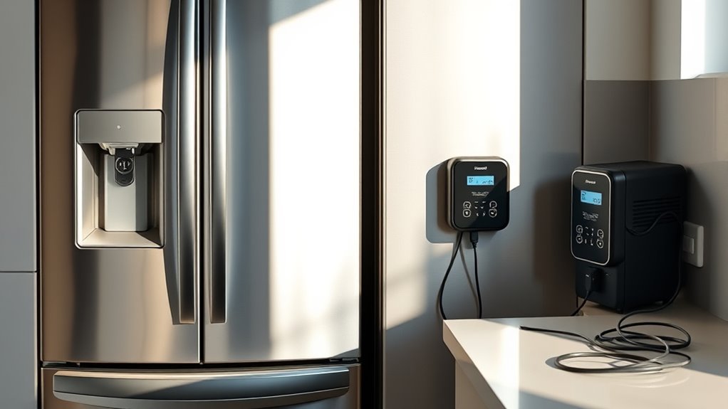 top refrigerator battery backup