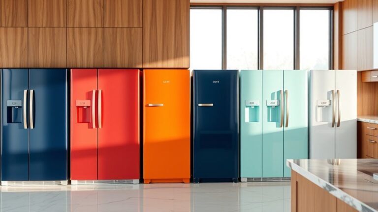 top refrigerator color trends