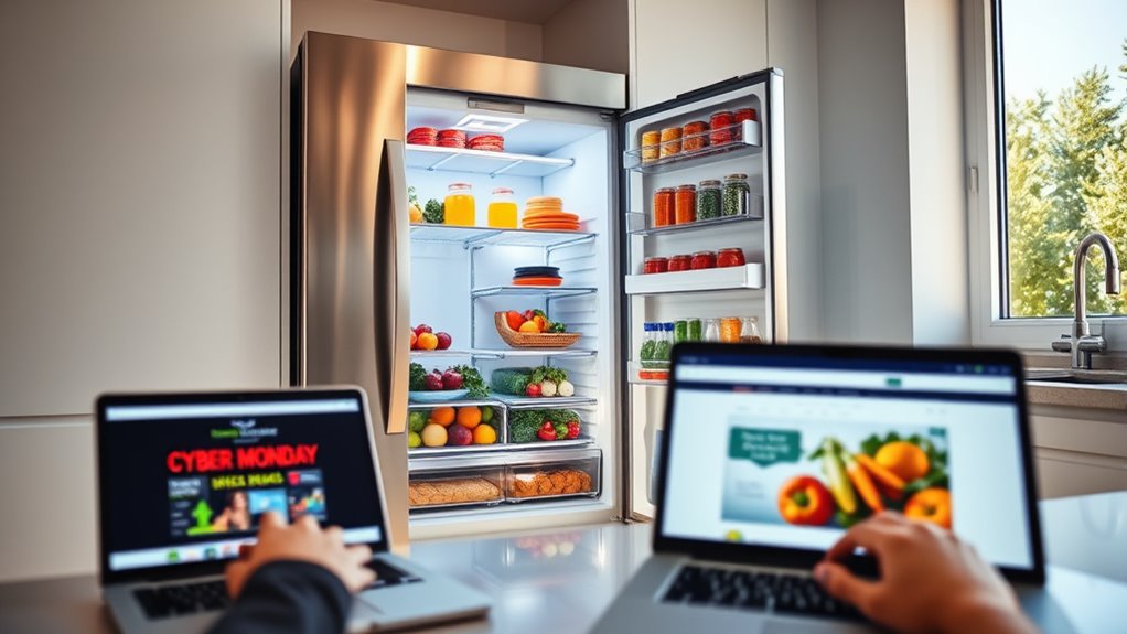 top refrigerator cyber monday deals
