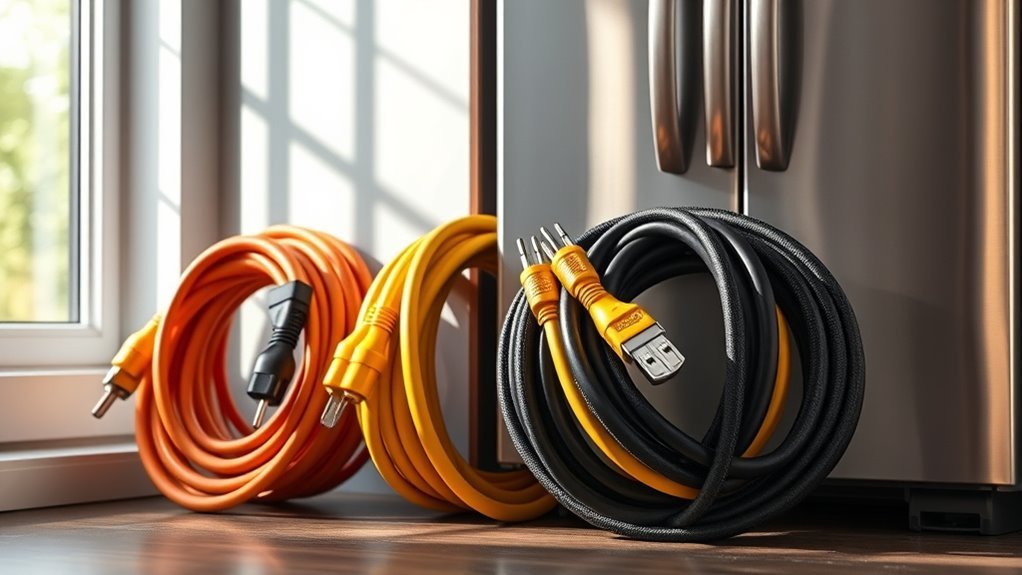 top refrigerator extension cords