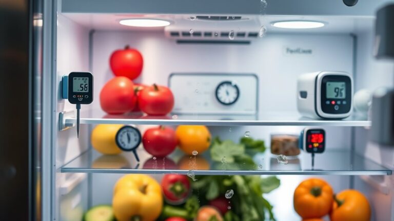 top refrigerator freezer thermometers